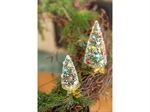 Juletræ på klips 2 stk. på krans fra Medusa - Tinashjem